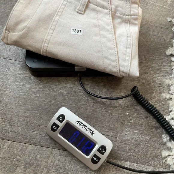 Liverpool Los Angeles Cream Utility Shorts Size 6 Off White Patch Pocket Stretch - Picture 12 of 12